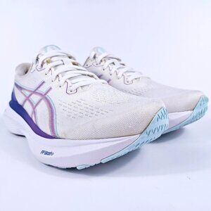 Asics Gel Kayano 30 Womens 8.5 Stability Support Cushion Road Running Shoe White